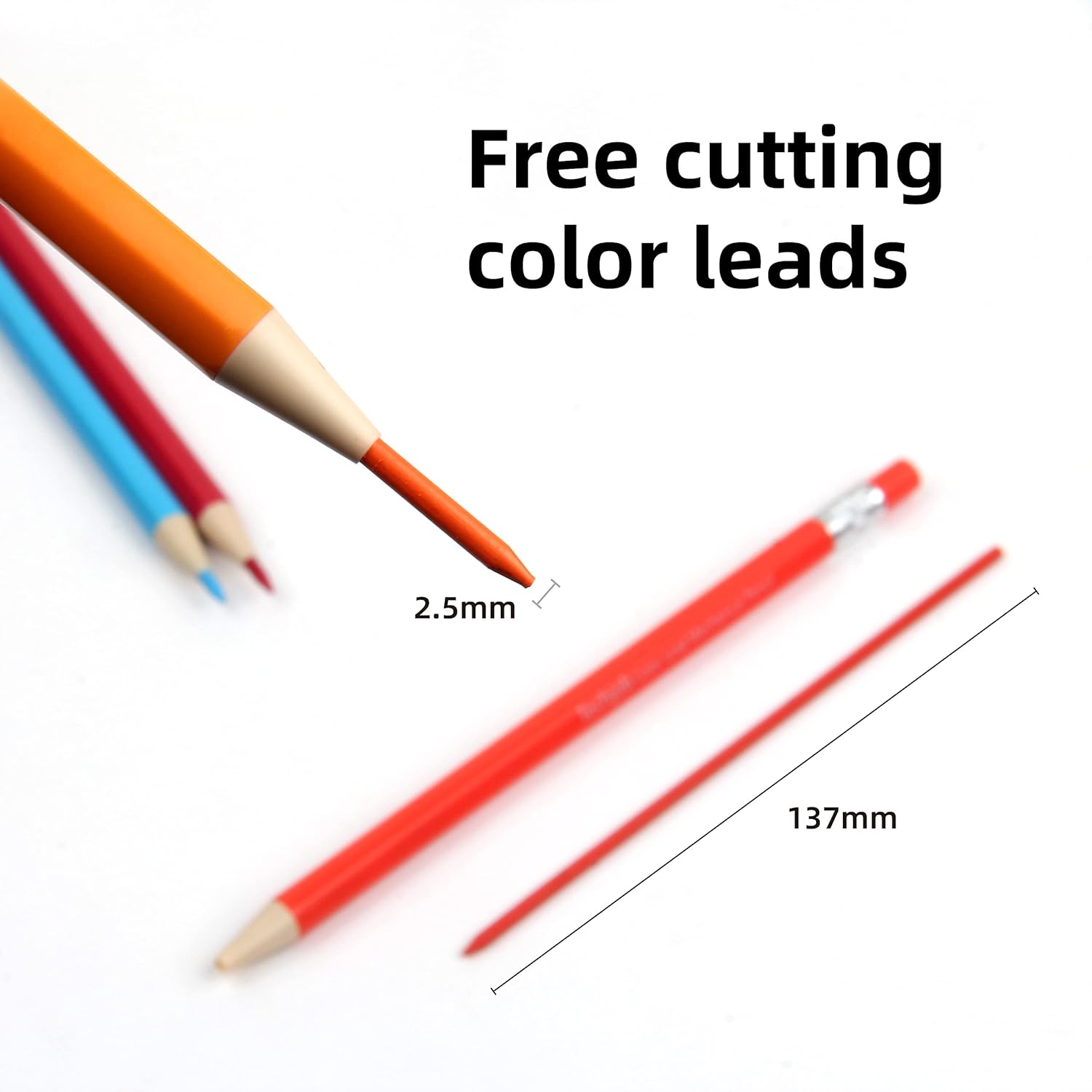36 Colored Mechanical Pencil 2.6mm