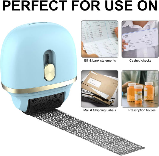 Identity Protection Roller Stamps 2 Pack