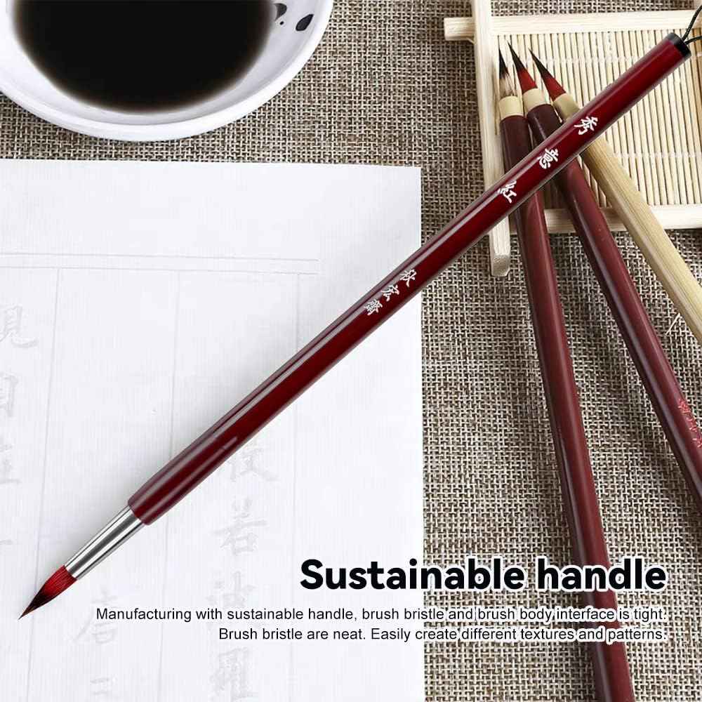 Xiu Yi Hong Watercolor Brushes,Mop Round Paintbrush - TTpen