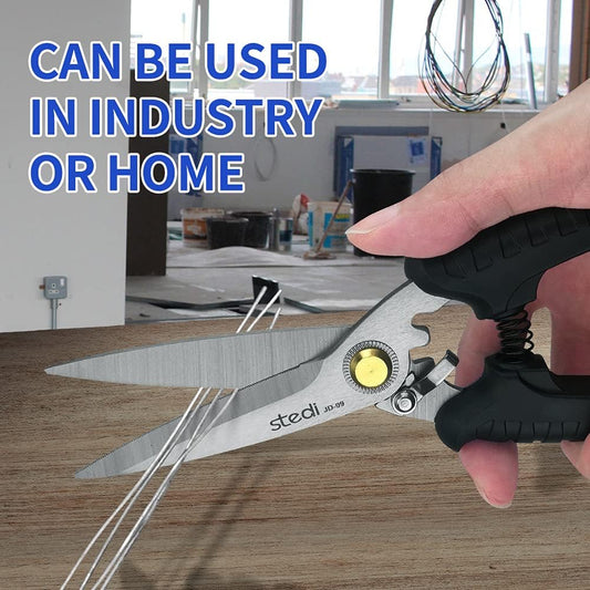 Stedi 8 inch Multipurpose Heavy Duty Scissors for Household Pruning - TTpen
