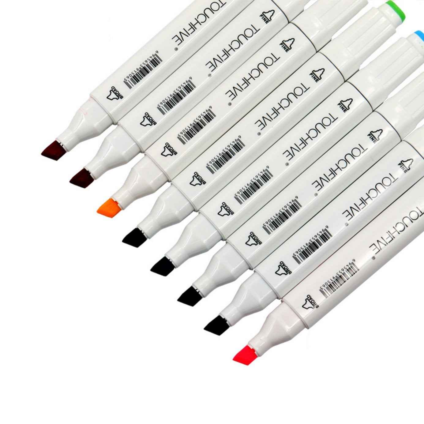 TouchFive Twin Markers 80 Color Animation Design Set - TTpen