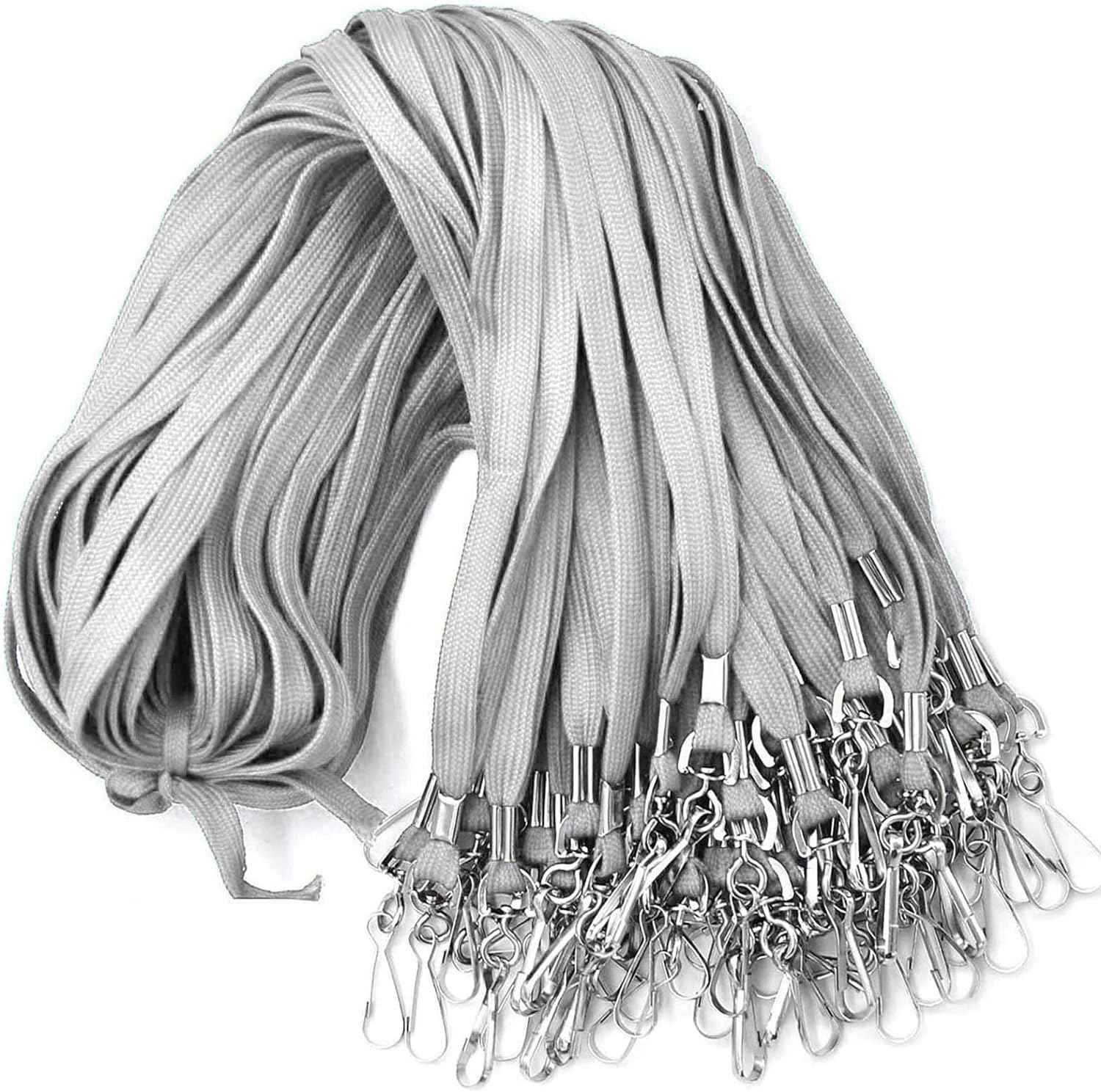 100Pcs Nylon Bulk Lanyard for Id Badges - TTpen