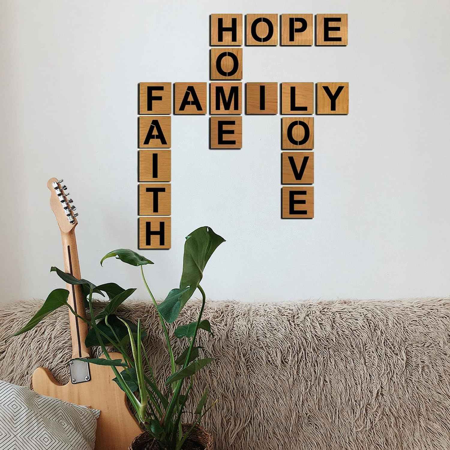 2 Inch 36PCS Reusable Plastic Letter Stencils and Numbers - TTpen