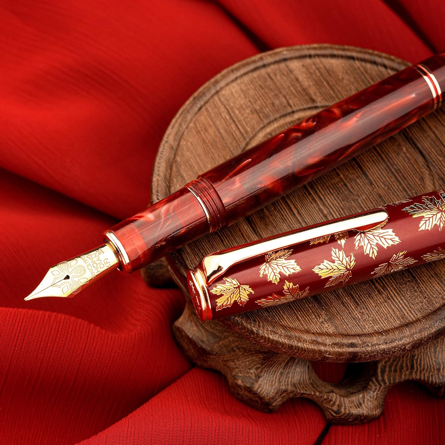 Hongdian N8 Maple Leaves Fountain Pen