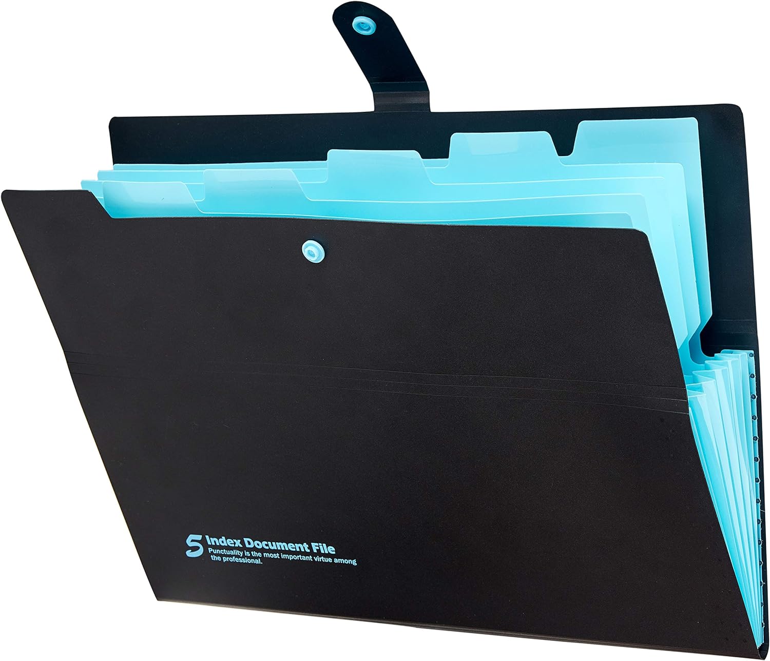 4 Pack Expanding File Folders with 6 Pockets,A4 Letter Size
