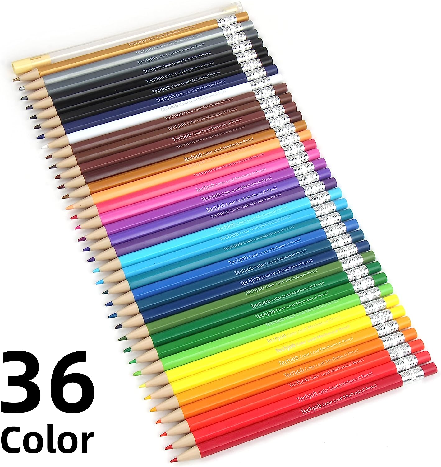 36 Colored Mechanical Pencil 2.6mm