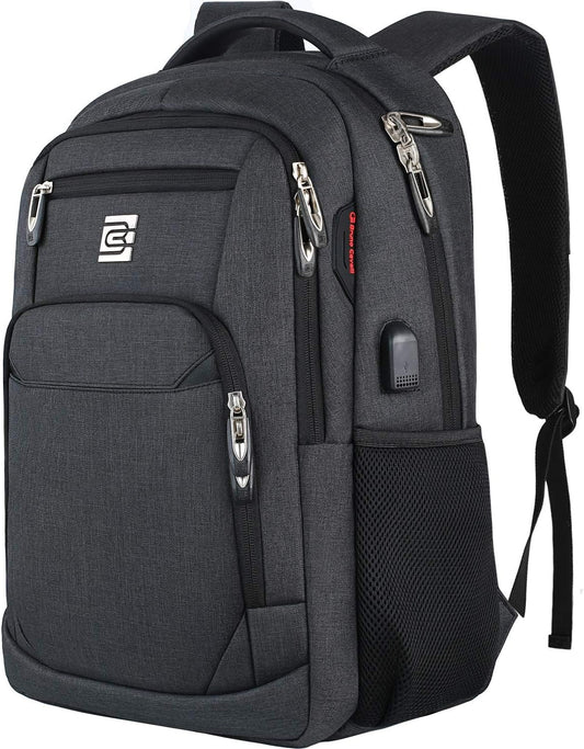 Bruno Cavalli Laptop Backpack with USB Charging Port Fit 15.6 inch Notebook