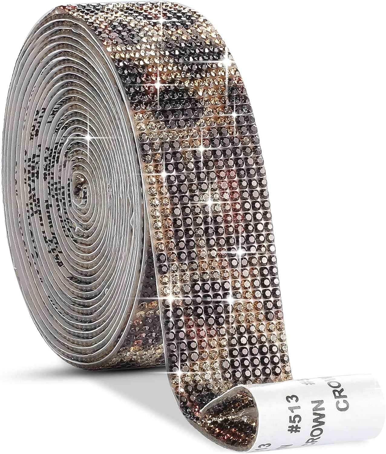 Self Adhesive Rhinestone Strips Crystal Ribbon Sticker Wrap for DIY Car Phone - TTpen