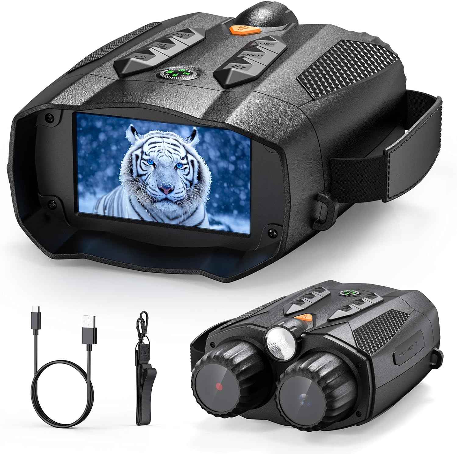 night vision binoculars and goggles 4K Night Vision Goggles Binoculars 800M for Adults Outdoor Hunter