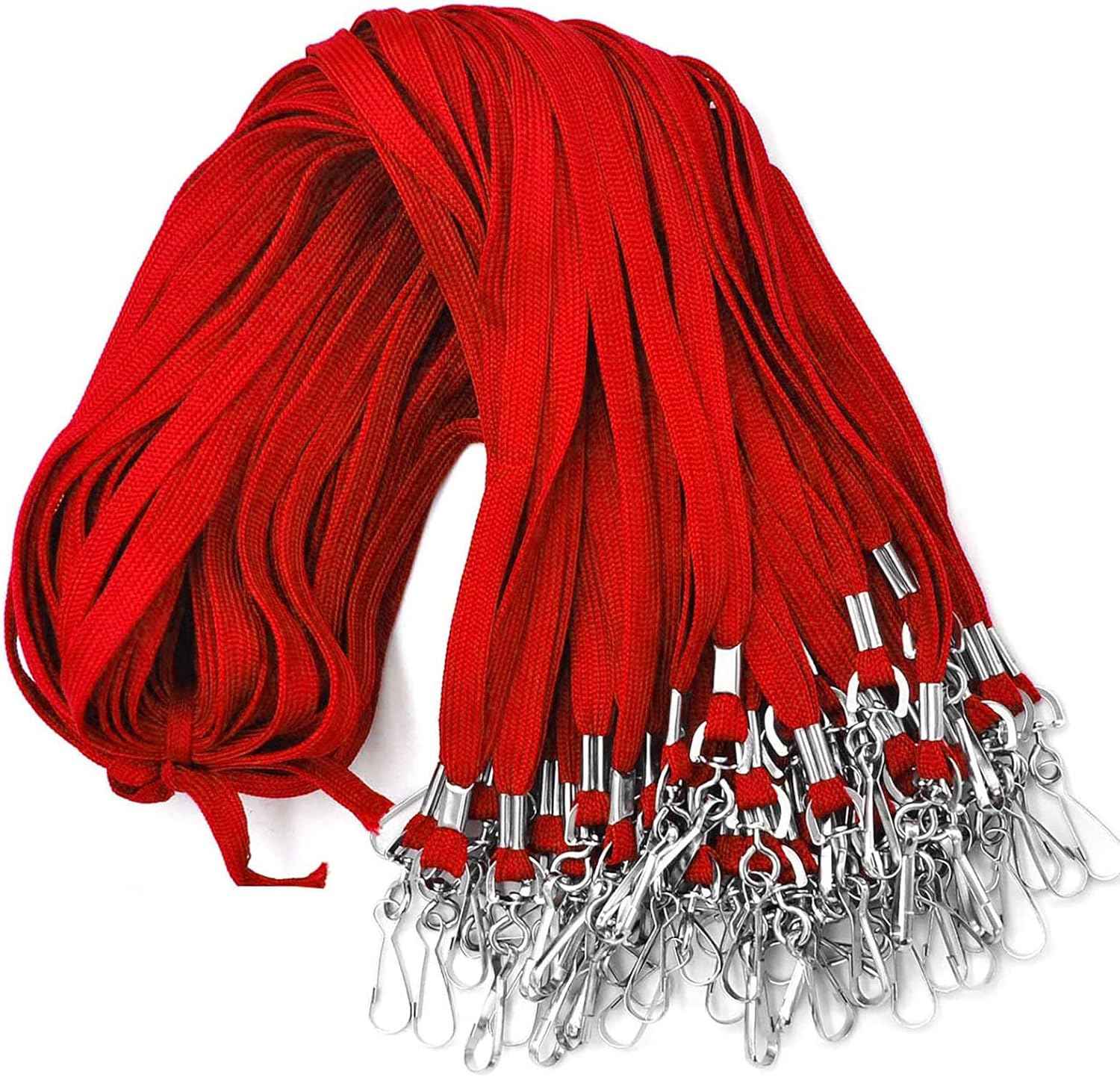 100Pcs Nylon Bulk Lanyard for Id Badges - TTpen