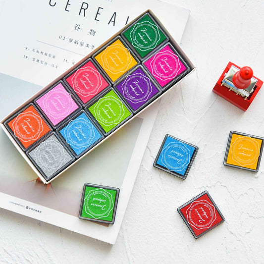 20 Color Craft Ink Pad for Paper,Wood,Fabric - TTpen