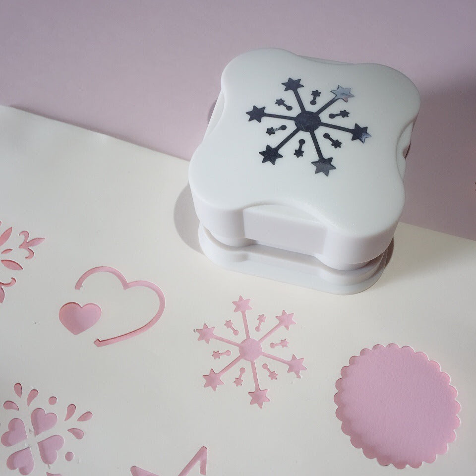 Decorative Edge Punch & Scrapbooking Stencil Cutter for Paper Crafting