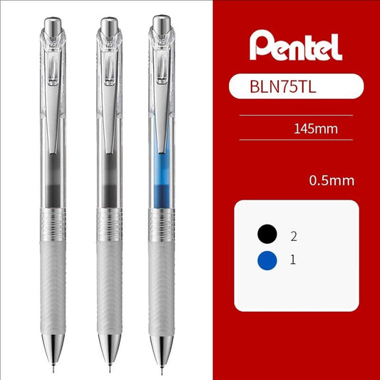 Pentel Energel Infree Gel Ink Pen 0.5mm 3 Pack