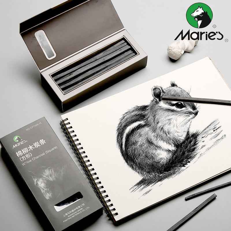 Maries Artists' Drawing Willow Charcoal 15PCS - TTpen