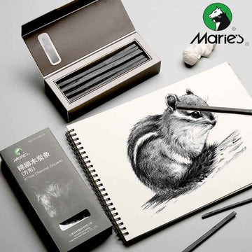 Maries Artists' Drawing Willow Charcoal 15PCS - TTpen