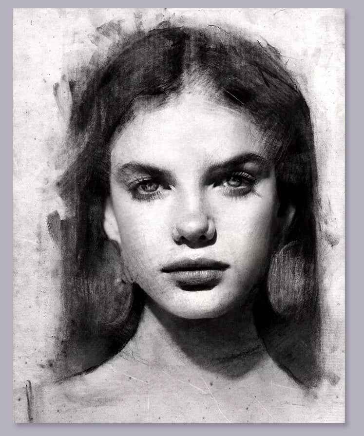 Marie's 24pcs Non-Wood Whole-Lead Core Graphite Charcoal Sticks Pencils - TTpen