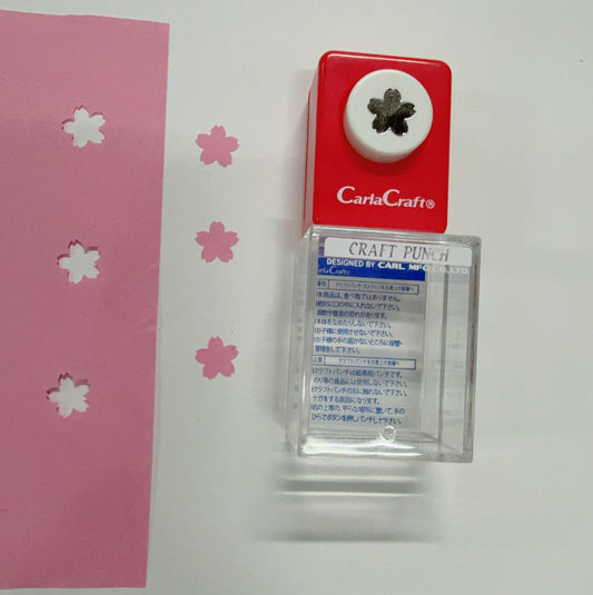 CARL Craft Mini Punch Japan Selection Sakura Flower - TTpen