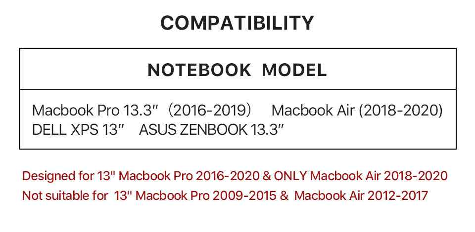 Genuine Leather Laptop Sleeve for MacBook Pro & Air 13 inch - TTpen