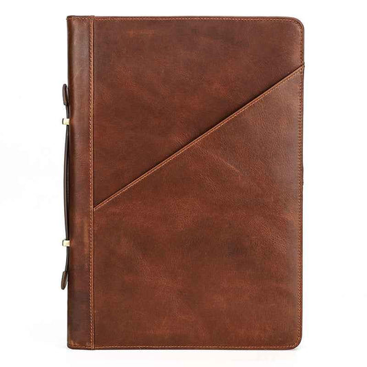 Leather Laptop Zipper Folio Case 13.3 inch for Macbook Pro Air - TTpen
