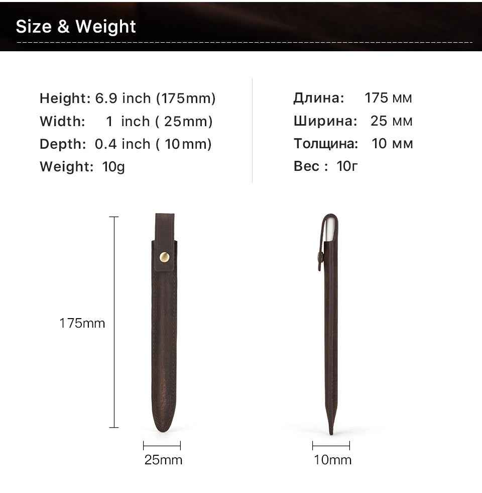 Genuine Leather Apple Pencil 2nd Generation Sleeve Case - TTpen