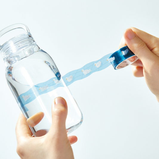 KING JIM SODA Transparent Masking Tape Basic - TTpen