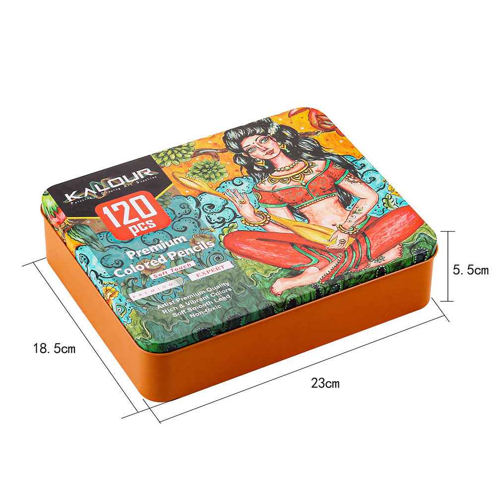 KALOUR 120 Professional Colored Drawing Pencils Set - TTpen