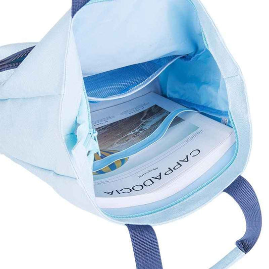 DELI Tutorial Book Tote Bag with Zipper for Kids Students - TTpen