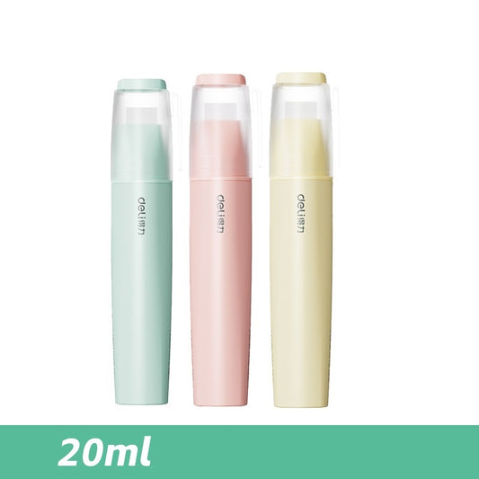 DELI Pen-Style Liquid Glue (10ml/20ml) 3-Color Set