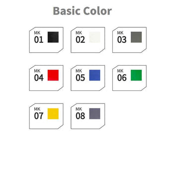 DSPIAE Gundam Marker Pens Basic Color Set Brush Tip