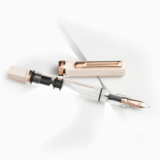 TWSBI ECO Creme RoseGold Fountain Pen