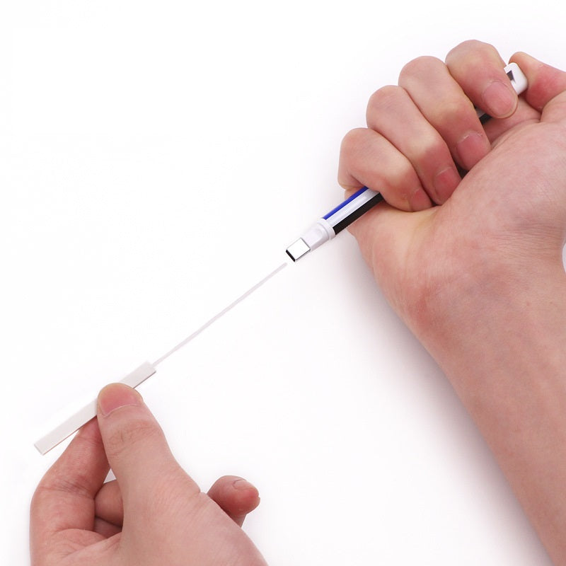 Tombow Mono Zero Pen-Style Eraser Set (Round Rectangle Tip & 4 Refills)