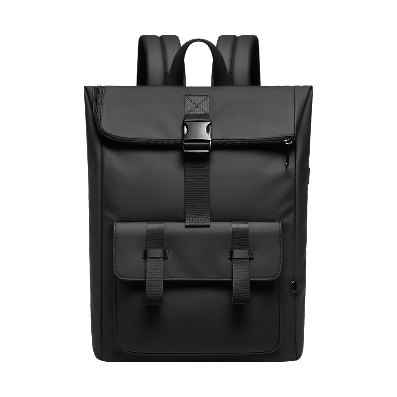 EURCOOL EC-6618 Black School Laptop Backpack 16 Inch