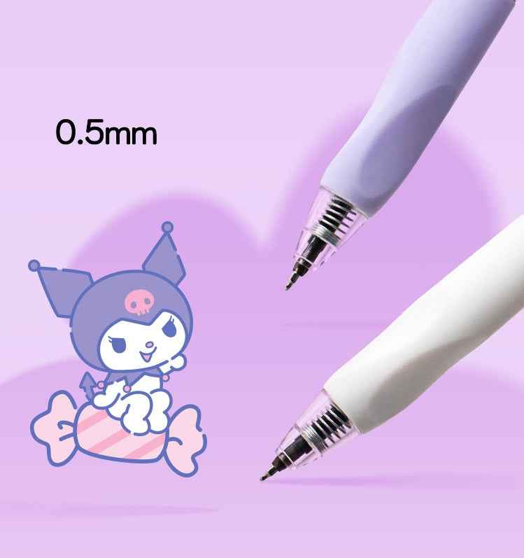 Guangbo Sanrio Erasable Gel Pen Set – 0.5mm Blue Ink, 3-Pack