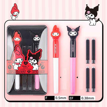 Guangbo 2-Pack Sanrio Fountain Pen Set