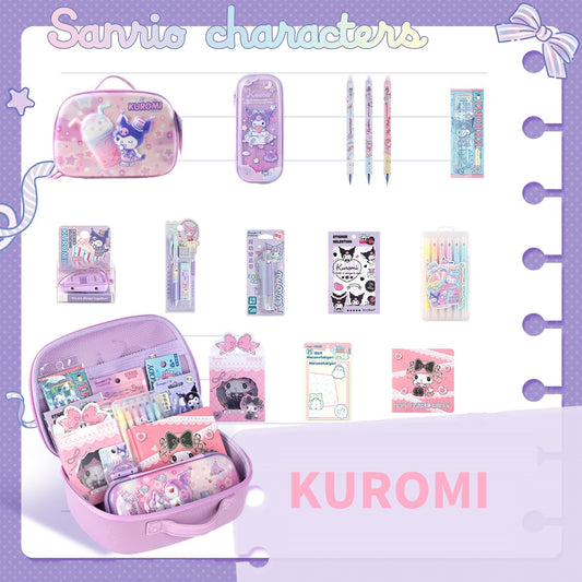 Guangbo Sanrio Kuromi & Cinnamoroll Coffret Cadeau Papeterie Enfants