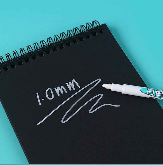 Guangna 801 White Paint Pens Permanent Markers - 12 Pack