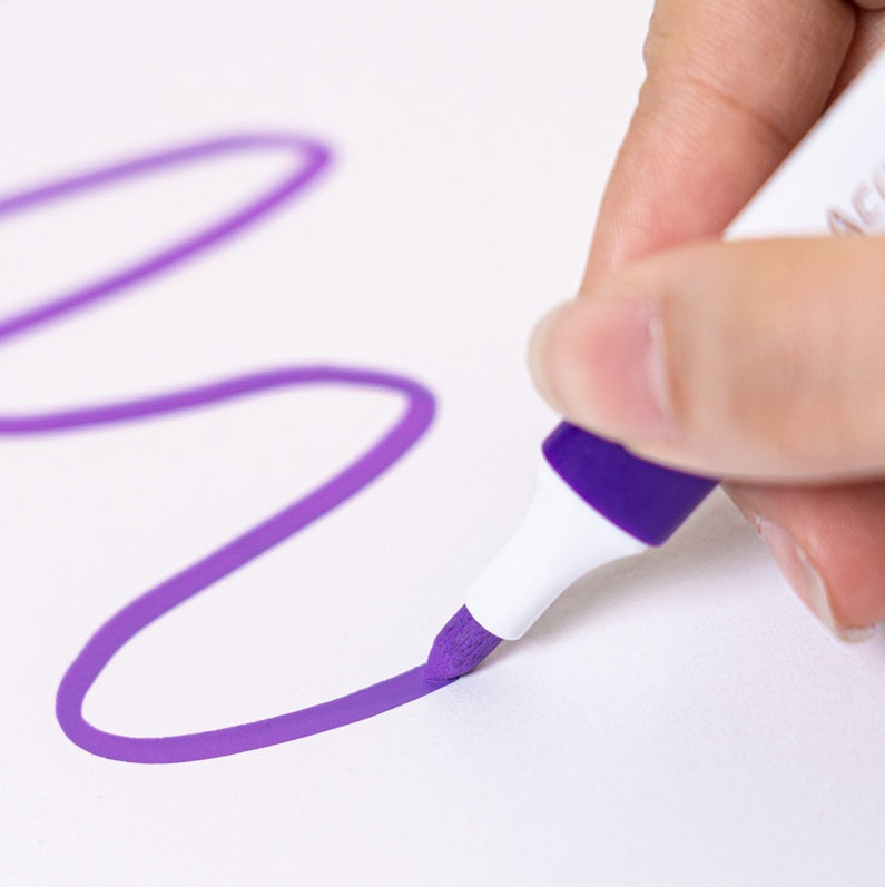 Kids Acrylic Paint Pens Paint Markers Set with 60-Slot Case