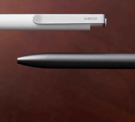 Kaco Daily Click Gel Pens – 0.5mm Smooth Writing Black Ink, 3-Pack