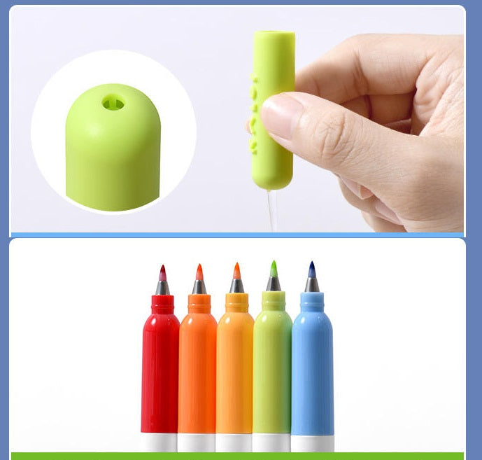 Kalor Brush Pen for Drawing- Hard - 4 Colors Set