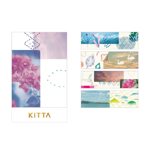 KING JIM KITTA Masking Tape Sticker - BASIC - TTpen