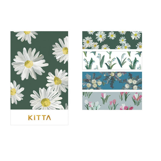 KING JIM KITTA Masking Tape Sticker - BASIC - TTpen