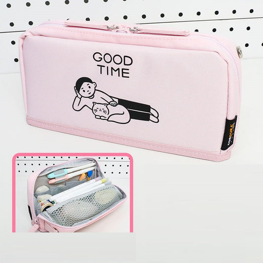 KOKUYO and Noritake HACO Pencil Case Good Time