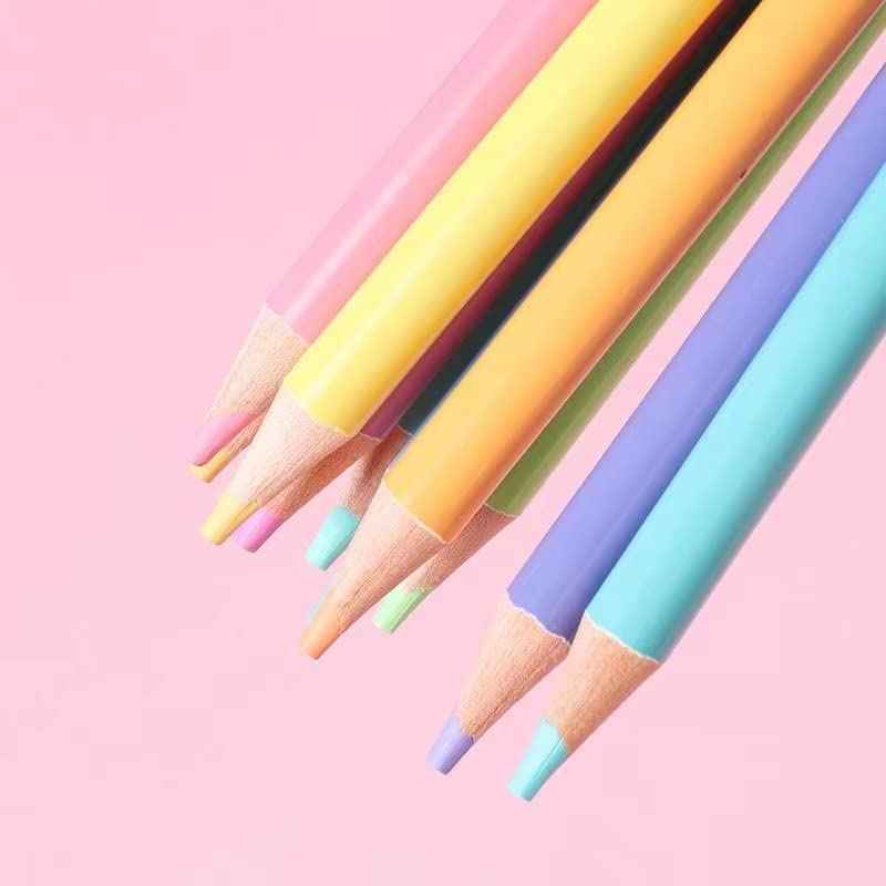 BRUTFUNER 24 Pastel Macaron Color Pencils Set - TTpen