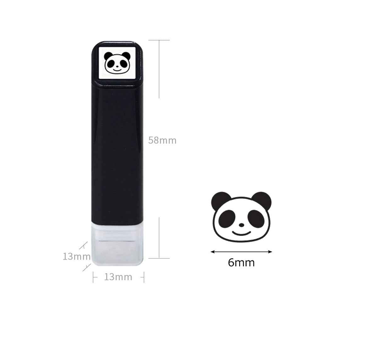 KODOMO NO KAO Japanese Cute MINI Self Inking Stamps 4 Pack