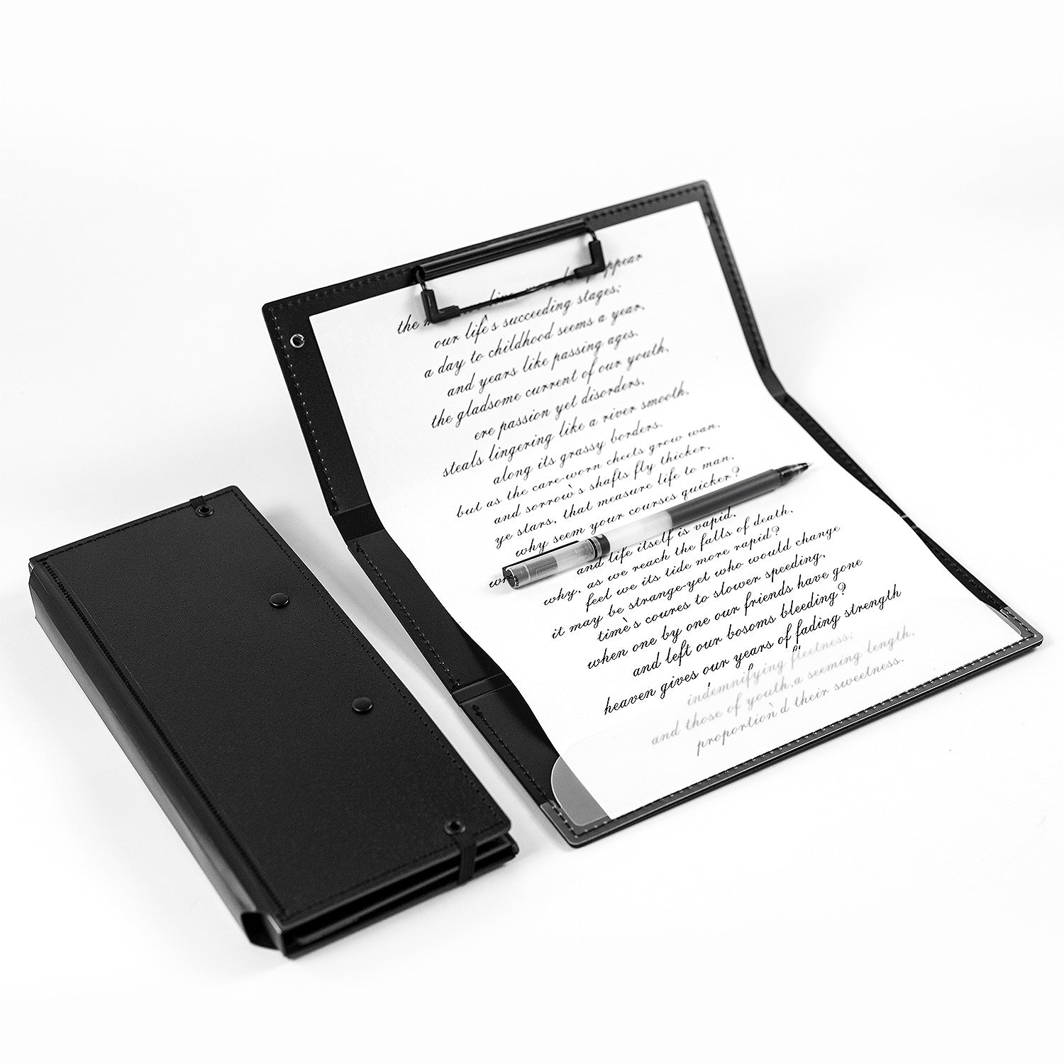Nursing Foldable Plastic Clipboard 3 Layers with Medical Edition Sheet