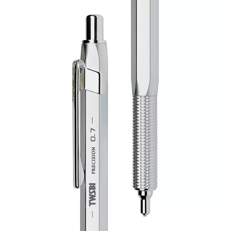 TWSBI Precision RT Mechanical Pencil Silver