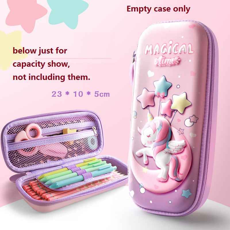 Unicorn Moon Pencil Case 3D EVA Stationery Box - TTpen