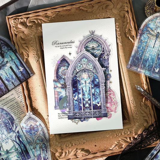 60PCS Manor Mysteries PET Sticker Set