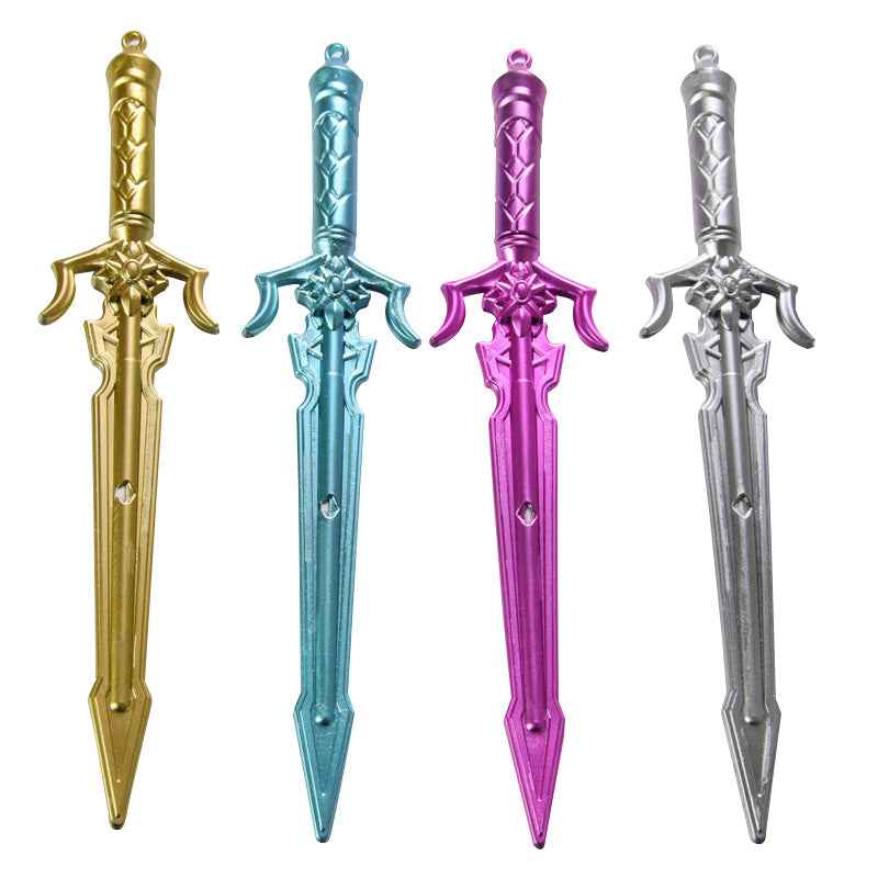 12 Pack Ancient Sword Plastic Gel Ink Pens Set - TTpen