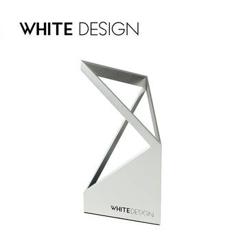 Architectural Aluminum Pen Holder - Modern Desktop Organizer